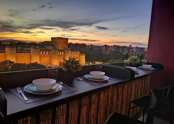 La Balconada De La Aljaferia Con Parking Privado