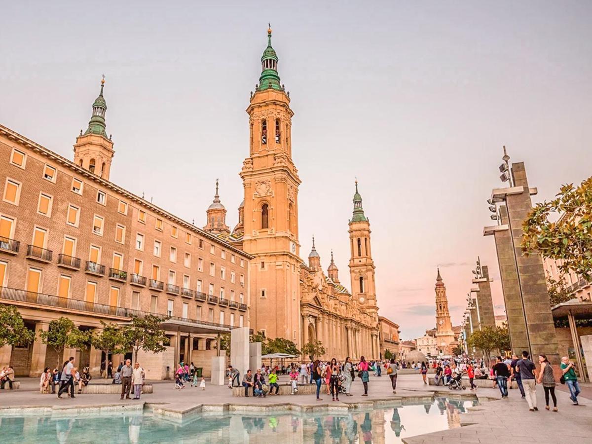 Gran Piso Pleno Centro. Plaza Del Pilar + Desayuno Apartamento