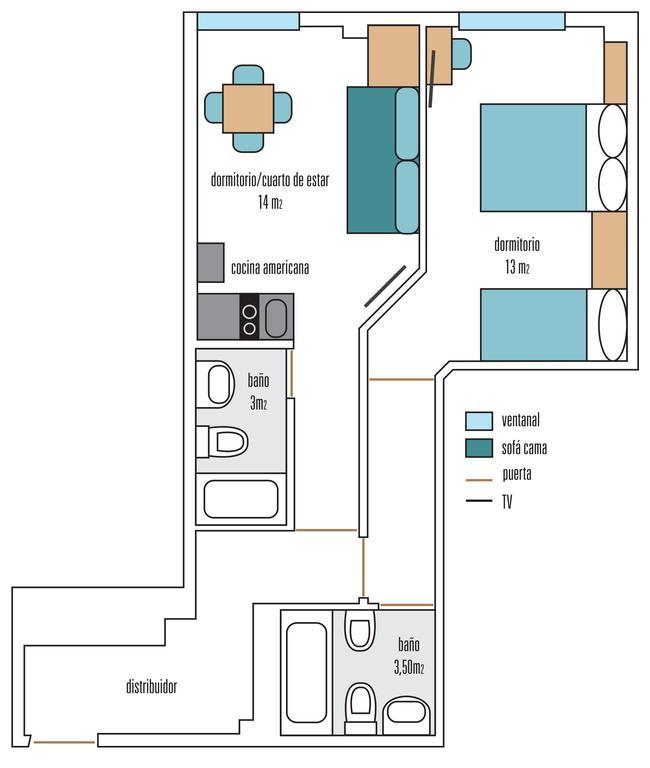 Apartment Sabinas Don Jaime