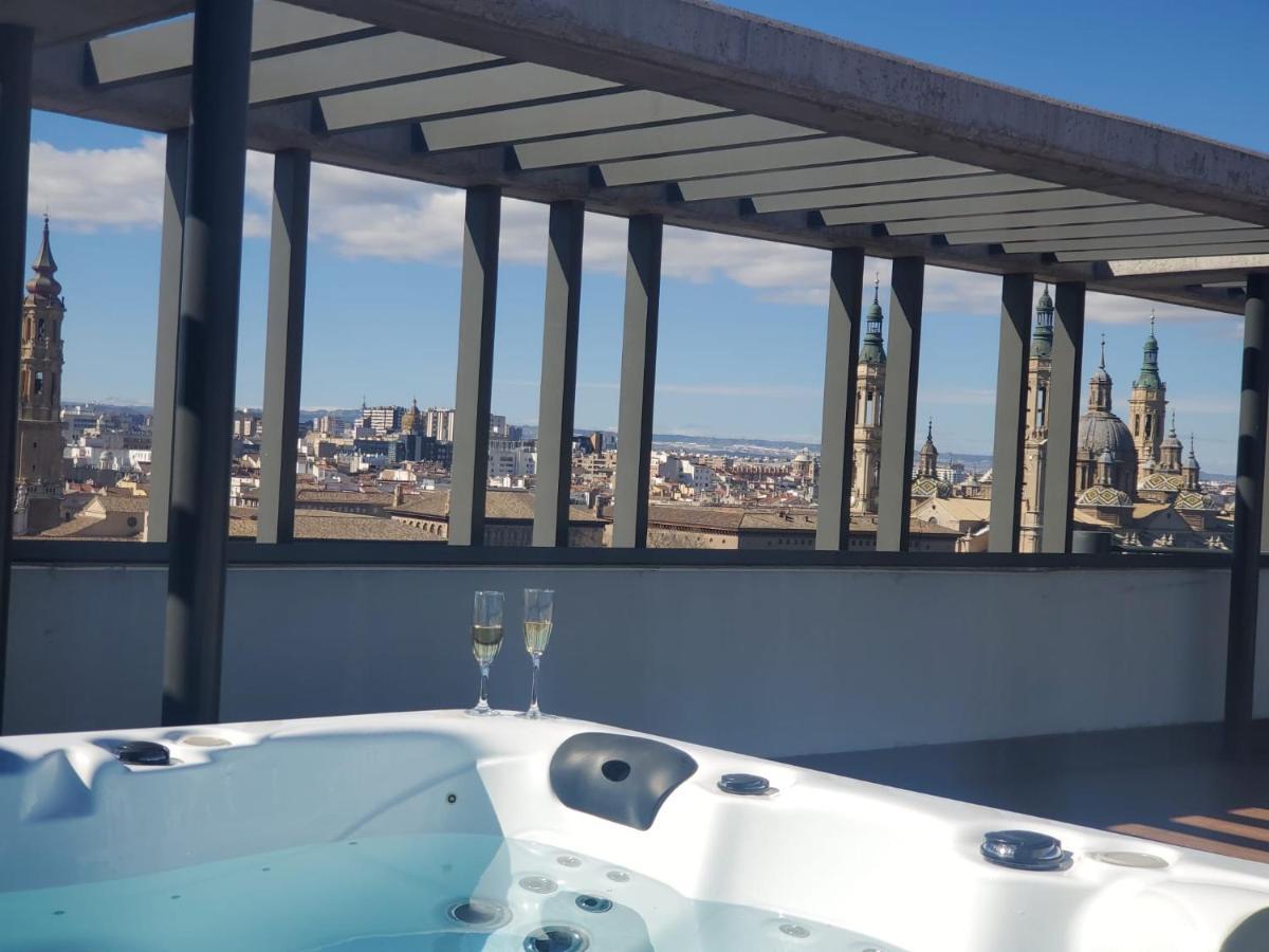 ático Mejores Vistas Al Pilar Jacuzzi Y Garaje Zaragoza