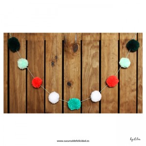 Pompones de colores